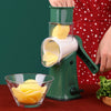Vegetable Cutter Slicer Chopper Machine with 5 Set Blades Thick Wire Wavy Grinding Garlic Cheese Kitchen Accessories Tool